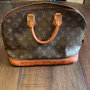 Louis Vuitton Canvas Monogram Alma PM